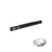 Equinox Electric Confetti Cannon 50cm Silver Metallic - Main View