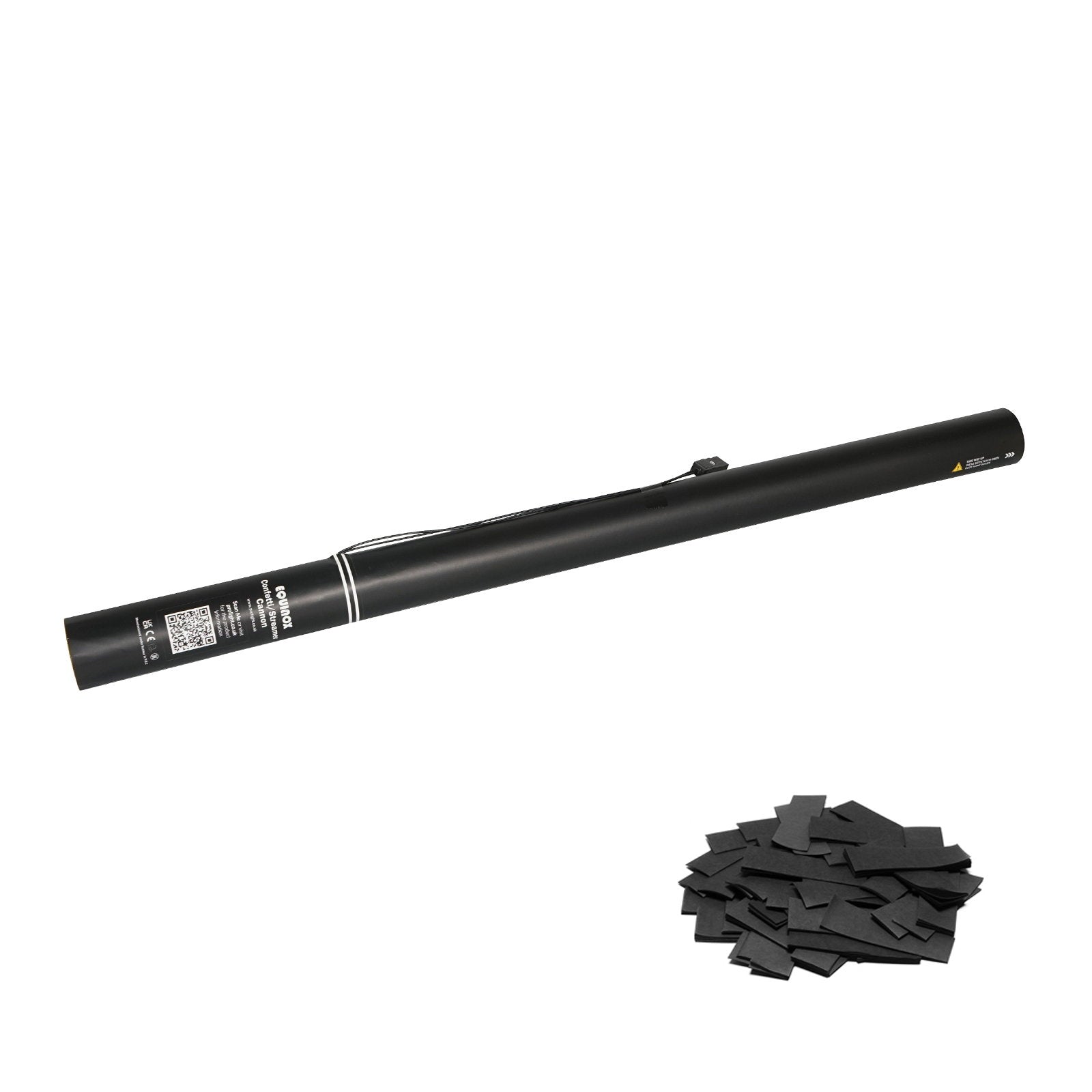 Equinox Electric Confetti Cannon 80cm Black - Main View