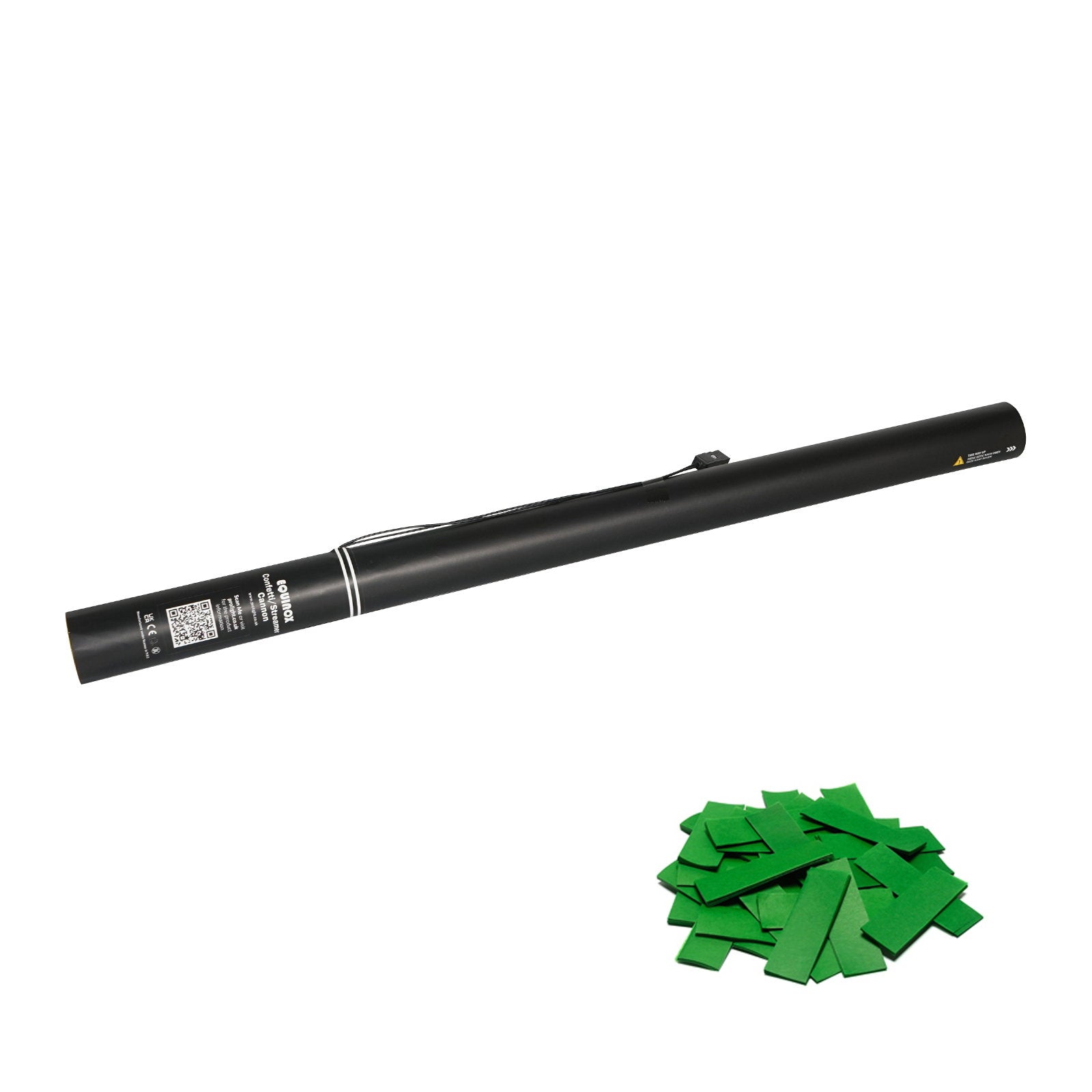 Equinox Electric Confetti Cannon 80cm Dark Green - Main View