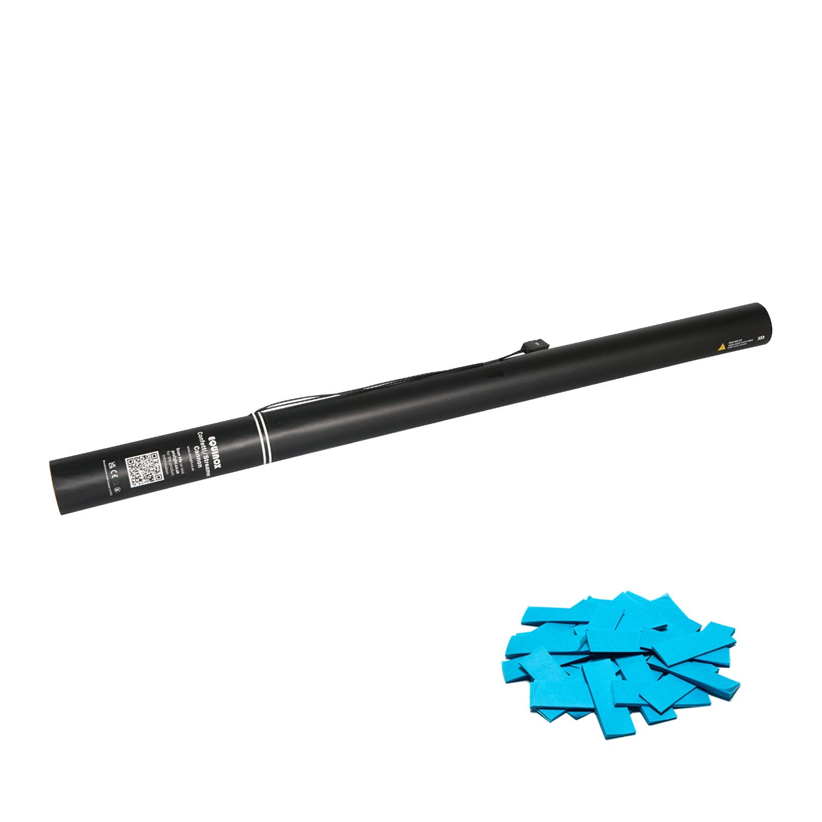 Equinox Electric Confetti Cannon 80cm Light Blue - Main View
