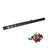 Equinox Electric Confetti Cannon 80cm Multicolour Metallic - Main View