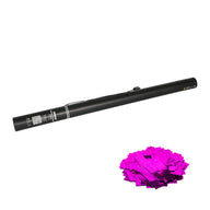 Equinox Electric Confetti Cannon 80cm Pink Metallic - Main View