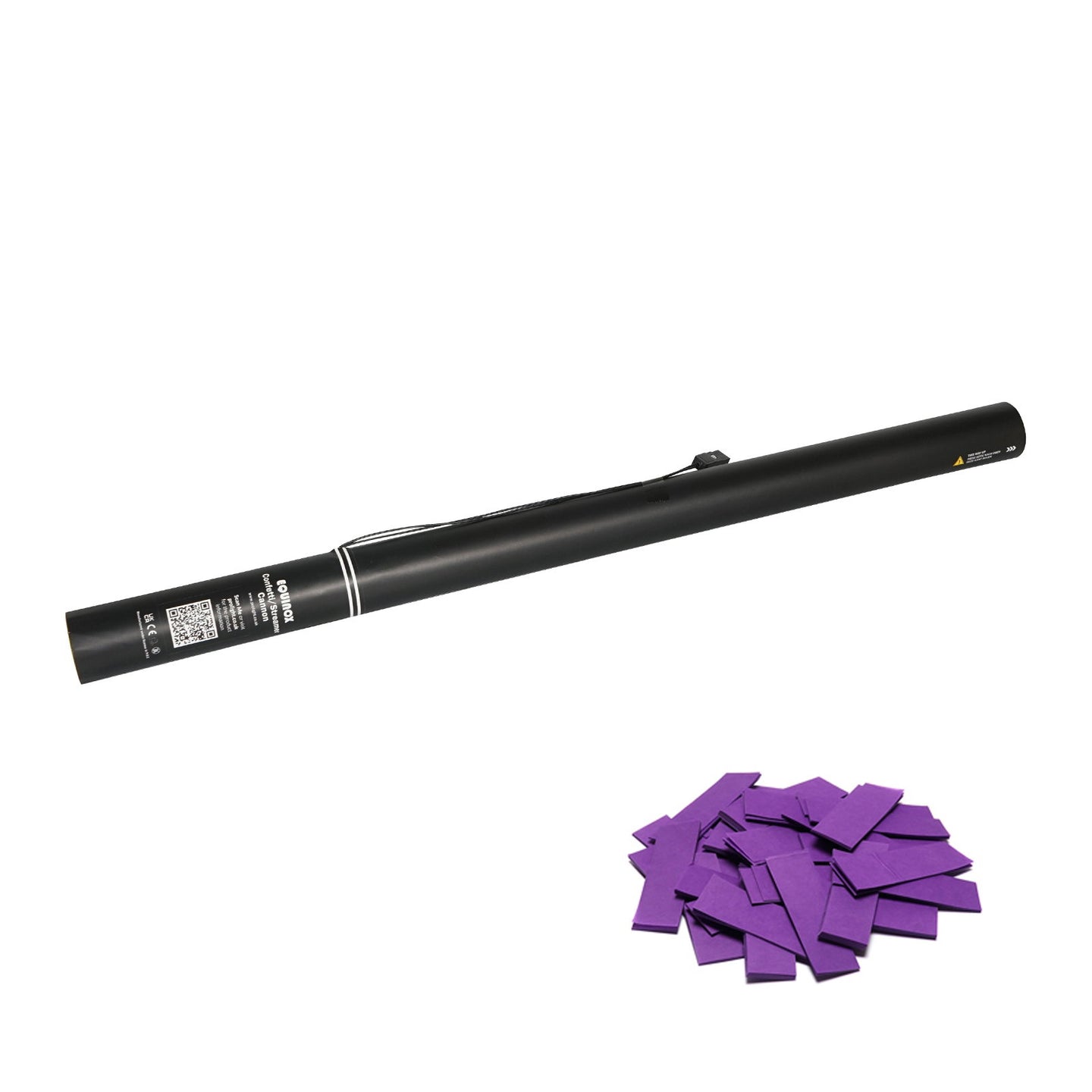 Equinox Electric Confetti Cannon 80cm Purple - Main View