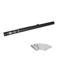 Equinox Electric Confetti Cannon 80cm White and Silver Metallic - Main View