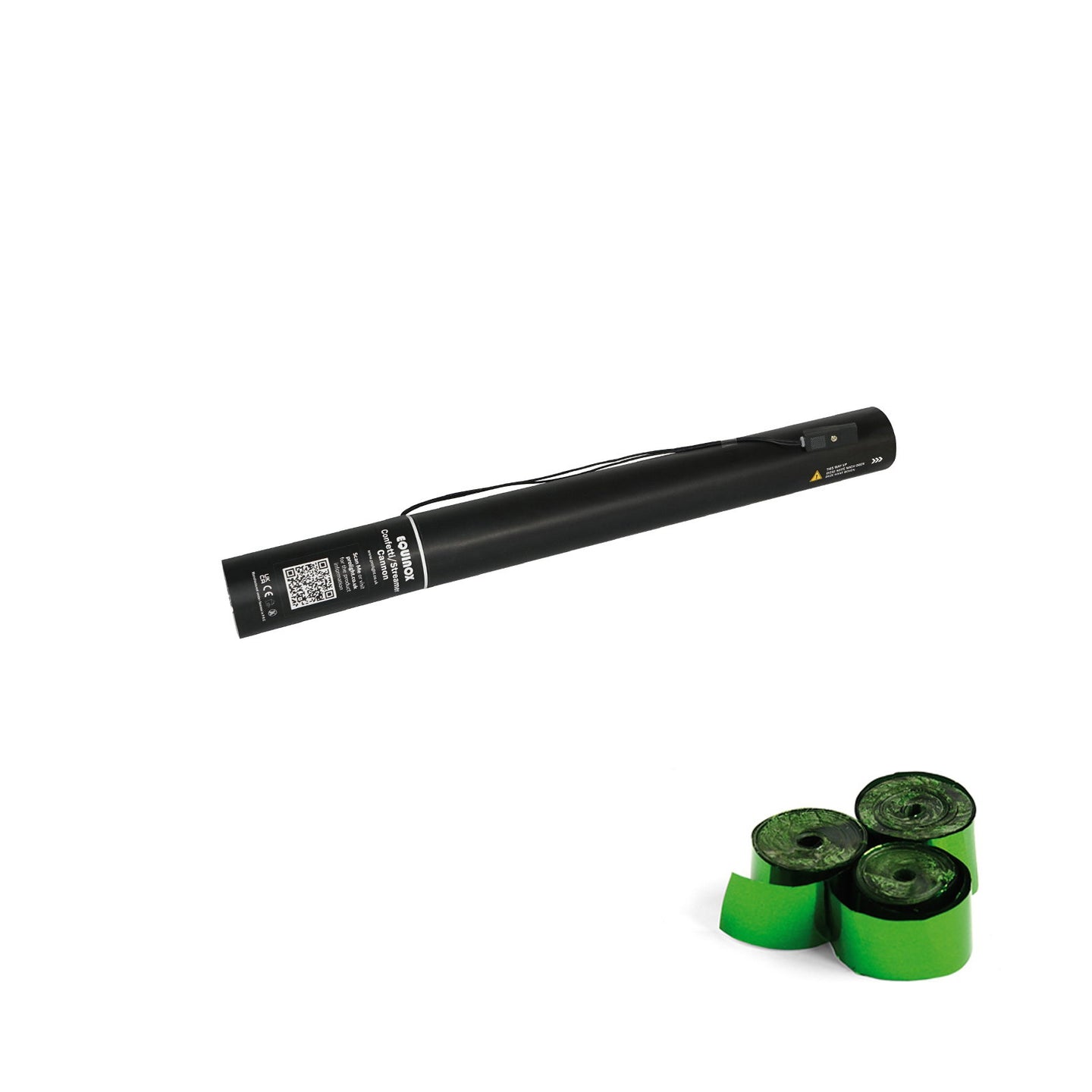 Equinox Electric Streamer Cannon 50cm Green Metallic - Main View
