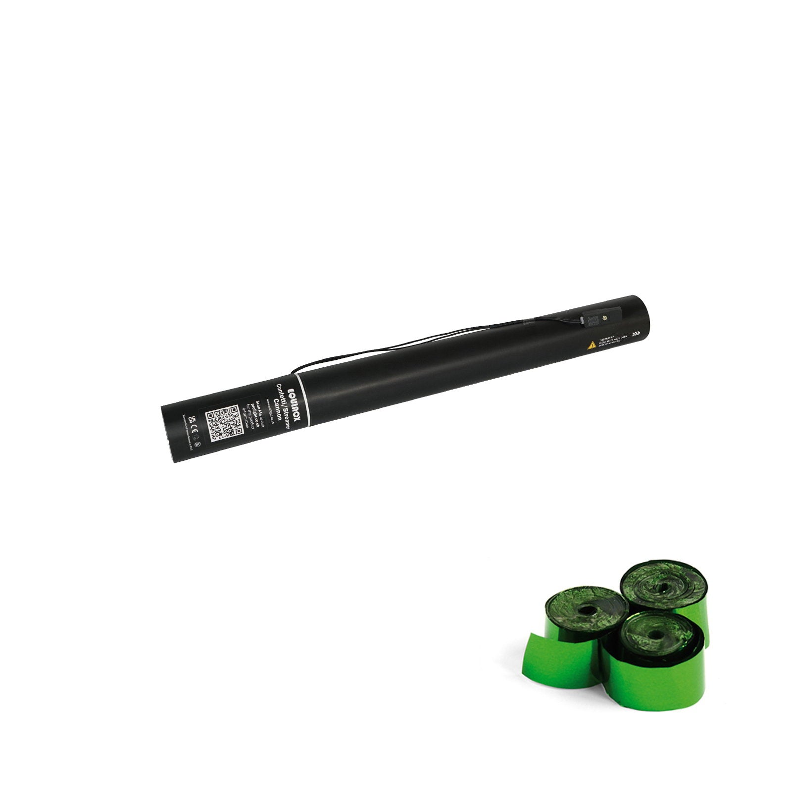Equinox Electric Streamer Cannon 50cm Green Metallic - Main View