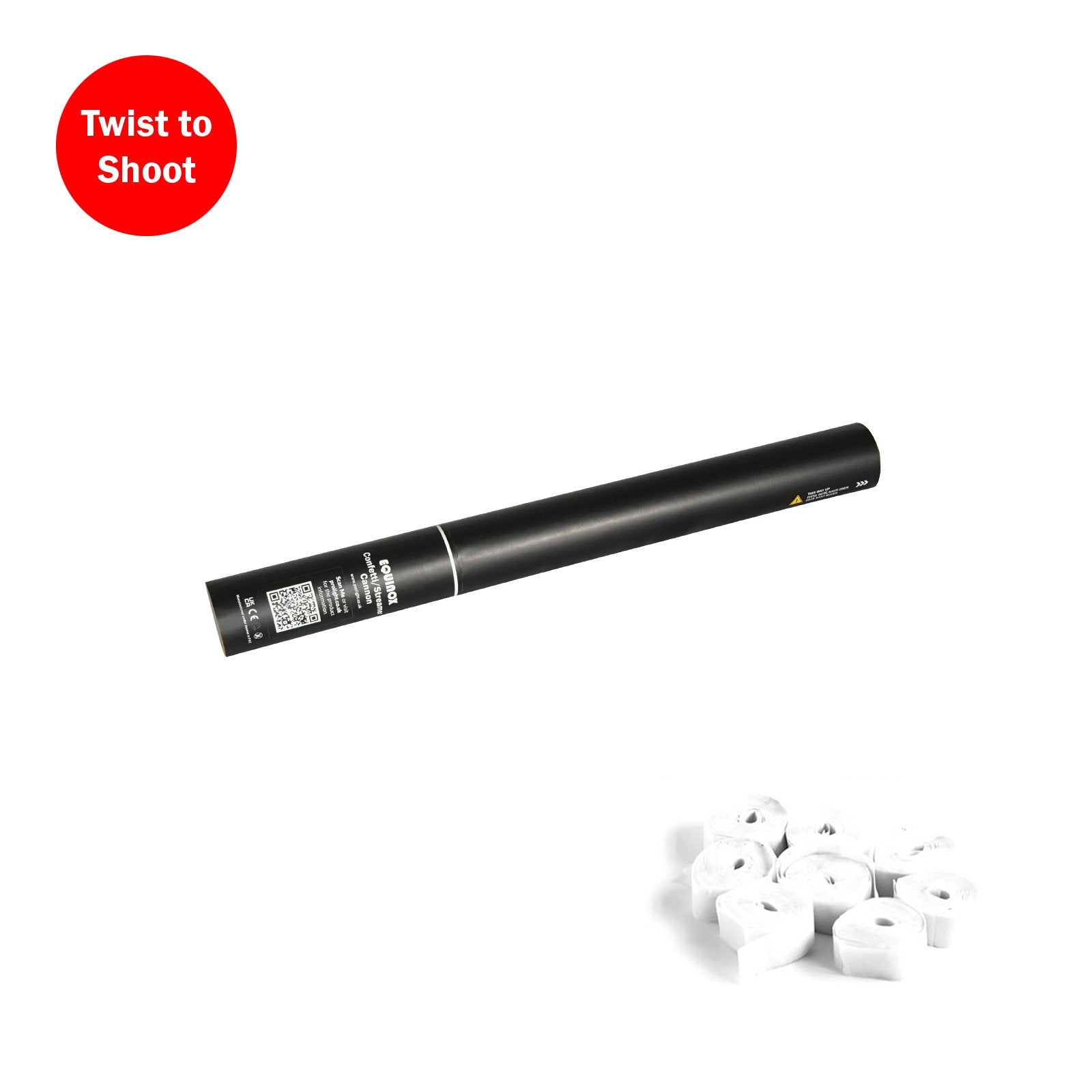 Equinox Handheld Streamer Cannon 50cm White - Main View