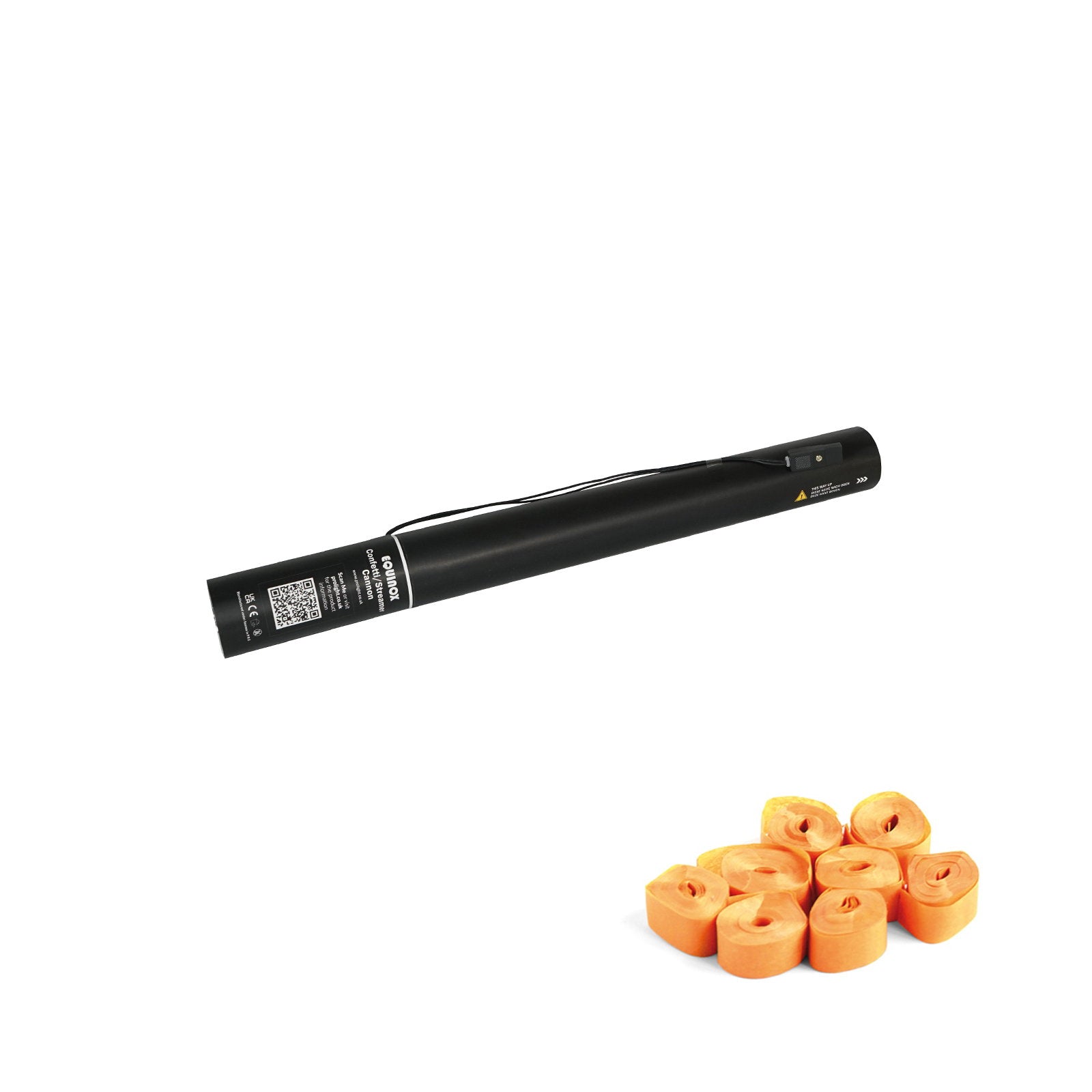 Equinox Electric Streamer Cannon 50cm Orange - Main View