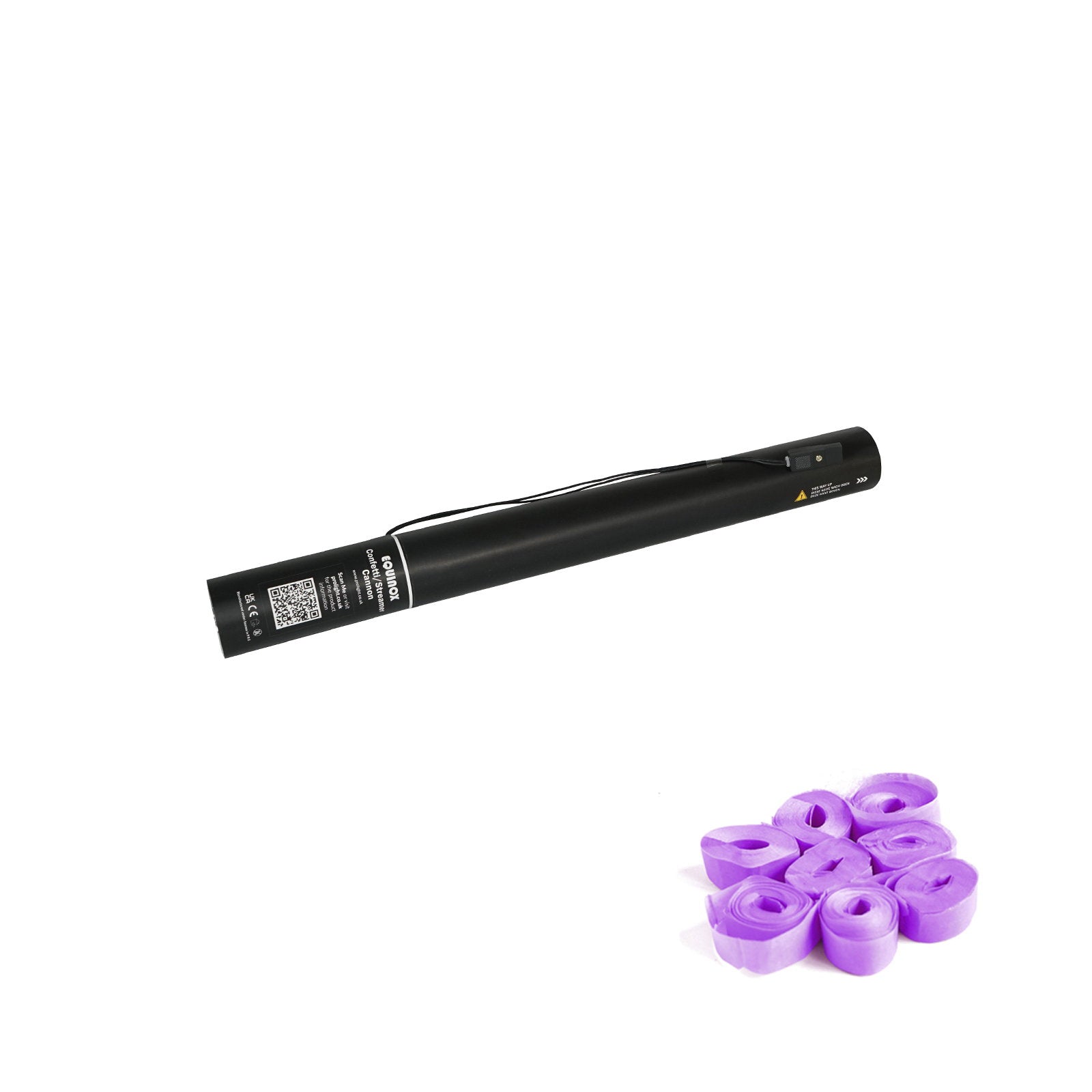 Equinox Electric Streamer Cannon 50cm Purple - Main View