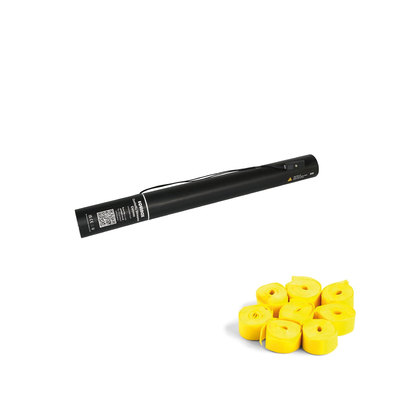 Equinox Electric Streamer Cannon 50cm Yellow - Main View