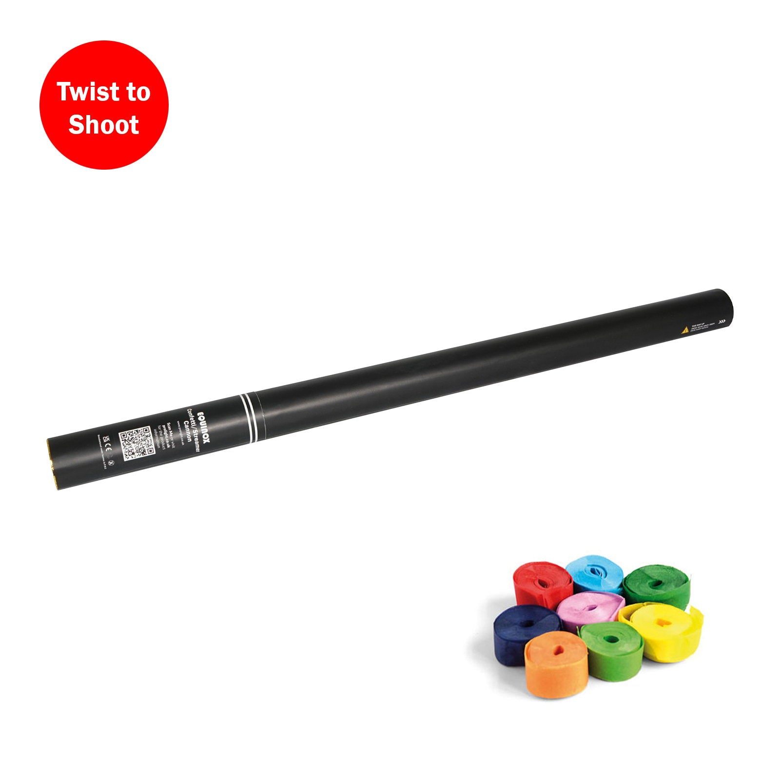 Equinox Handheld Streamer Cannon 80cm Multicoloured - Main View