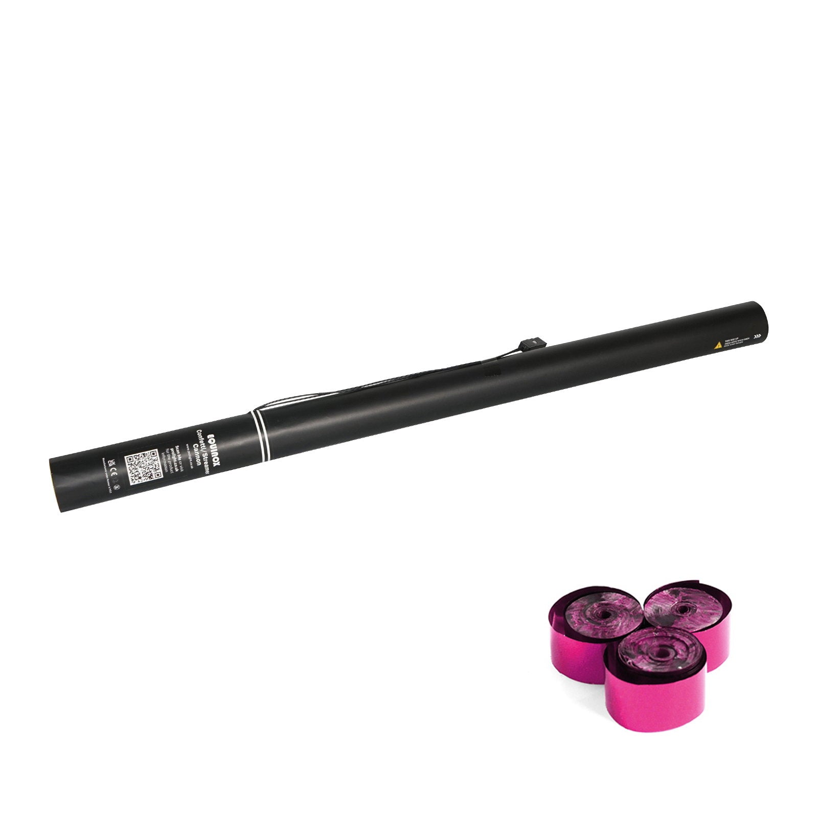 Equinox Electric Streamer Cannon 80cm Pink Metallic - Main View