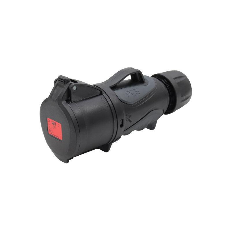 PCE 32A 415V 3P+N+E Black Socket (2253-6x) - Main View