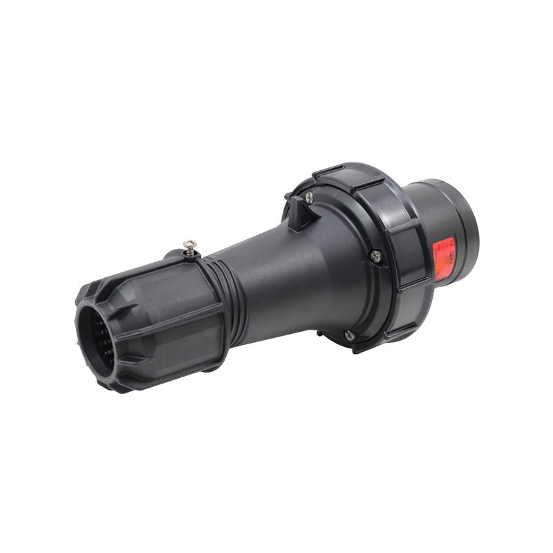 PCE 63A 415V 3P+N+E Black Plug (035-6xs) - Alternate View 1