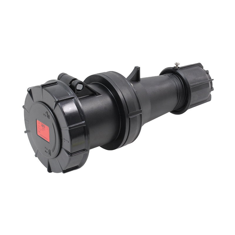 PCE 63A 415V 3P+N+E Black Socket (2355-6xs) - Main View