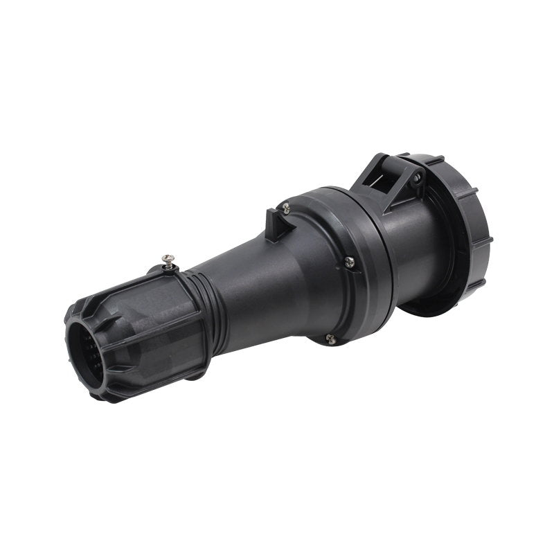 PCE 63A 415V 3P+N+E Black Socket (2355-6xs) - Alternate View 1