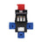 PCE ST ANTON Distribution Box 32A 415V In 3 x 32A 240V Out (9439019) - Alternate View 3