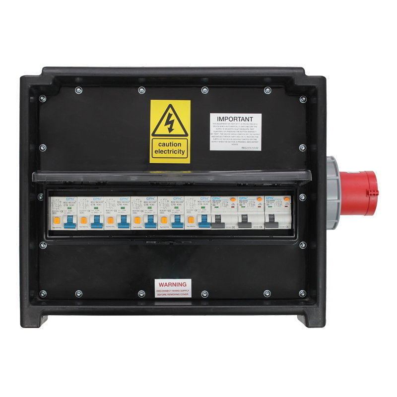 Elumen8 MERZ Distribution Box 63A 3PH RCBO (A80) - Main View