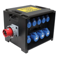 PCE MERZ Distribution Box 63A 3PH to 32A/16A RCD/MCB (A81) - Main View