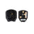 Masterplug 13A HD Mains Plug Black (7B) - Back Panel and Connections