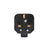 Masterplug 13A HD Mains Plug Black (HDPT13B) - Alternate View 1