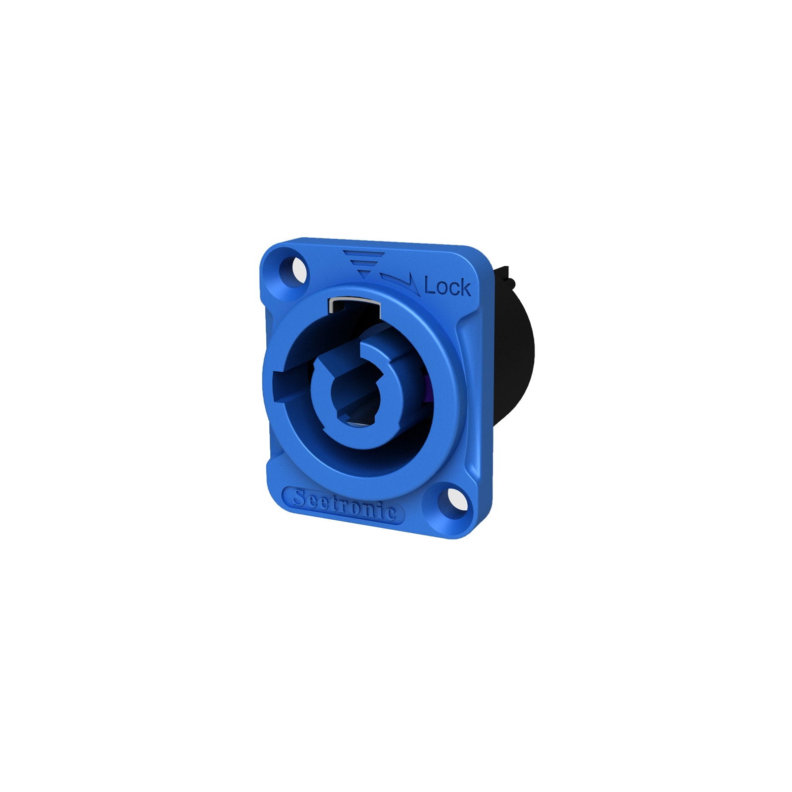 Seetronic PowerTwist Blue Chassis Connector SAC3MPA - Alternate View 1