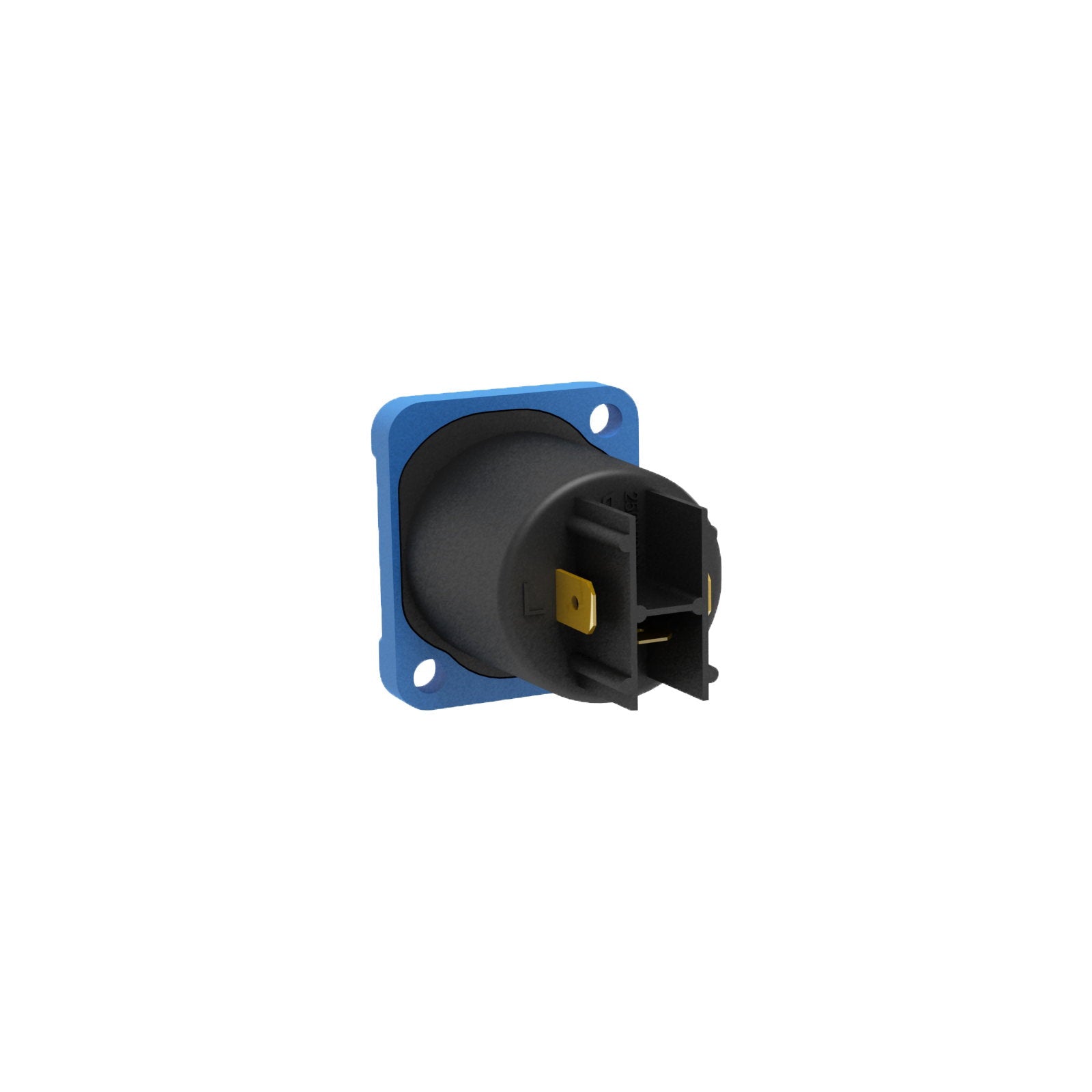 Seetronic PowerTwist Blue Chassis Connector SAC3MPA - Main View