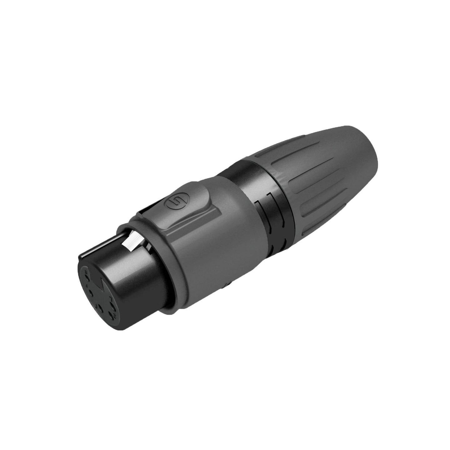 Seetronic 5-Pin Female XLR IP65 Black SCWF5-B - Main View