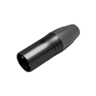 Seetronic 5-Pin Male XLR IP65 Black SCWM5-B - Main View