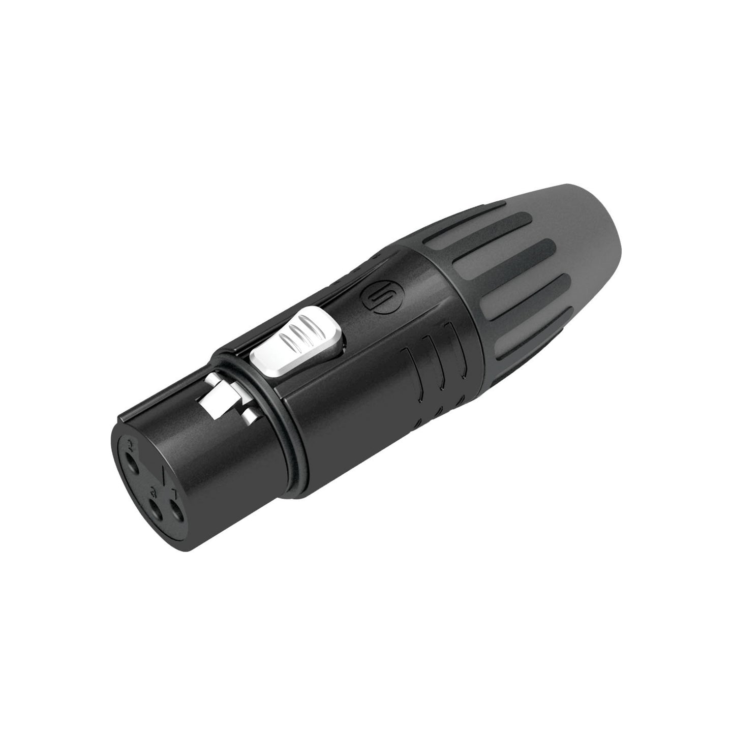 Seetronic 3-Pin Female XLR Black SCMF3-B - Main View