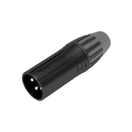 Seetronic 3-Pin Male XLR Black SCMM3-B - Main View