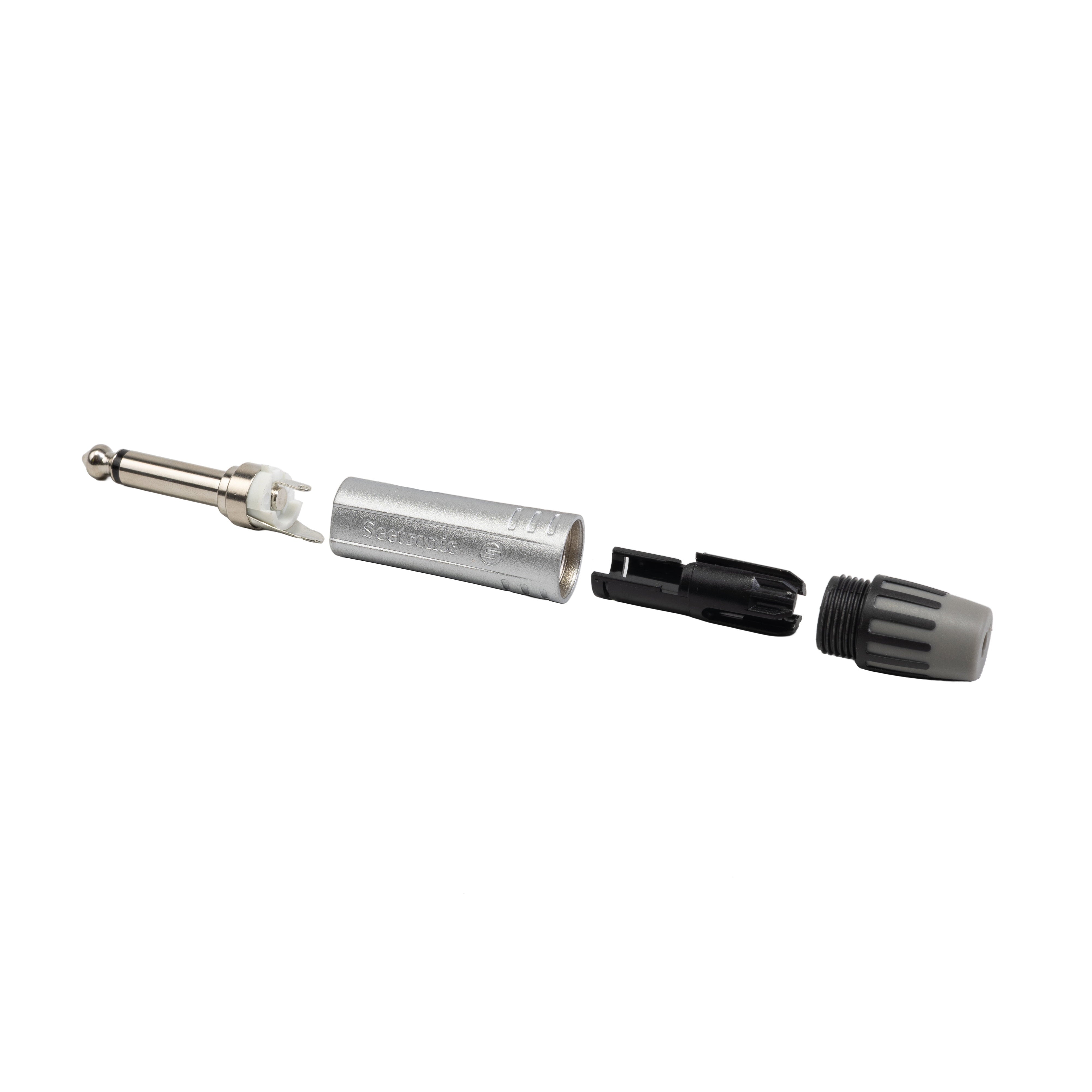 Seetronic 6.35mm (1/4") Mono 2-Pole Jack Plug (MP2X) - Main View
