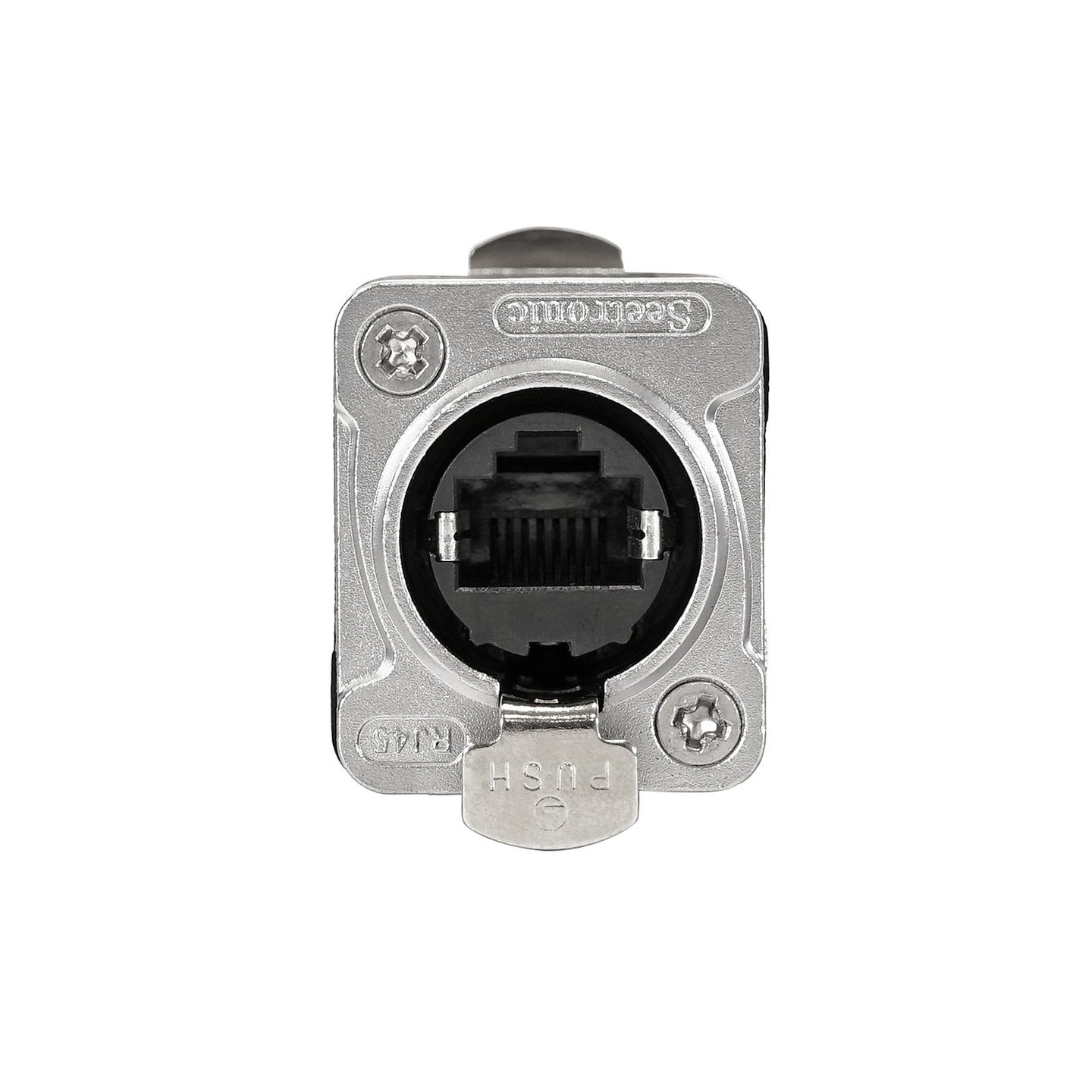 Seetronic RJ45 Feedthrough Coupler (SE8FF-X) - Back Panel and Connections