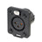 Neutrik XLR 3-pin Female Chassis Socket NC3FDX-TOP - Main View