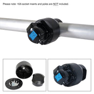 Robolights Black Smart Socket Set for 16A (SSS/16A/B) - Main View