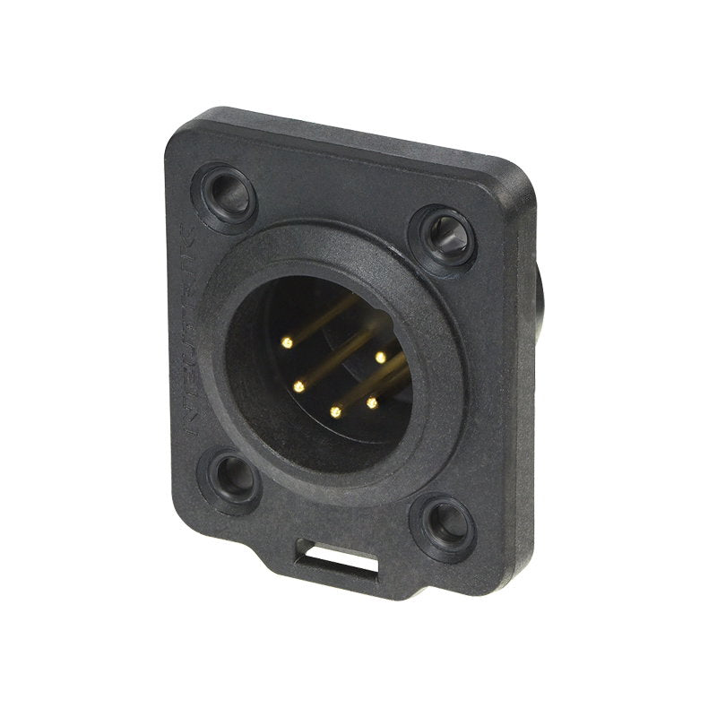 Neutrik XLR 5-pin Male Chassis Plug NC5MDX-TOP - Main View
