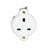 Robolights 13A Socket Insert White (13APS/W) - Main View