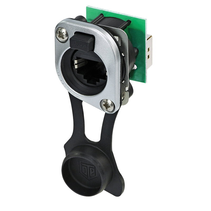 Neutrik RJ45 Feedthrough Socket with Sealing Kit NE8FDP-TOP - Main View