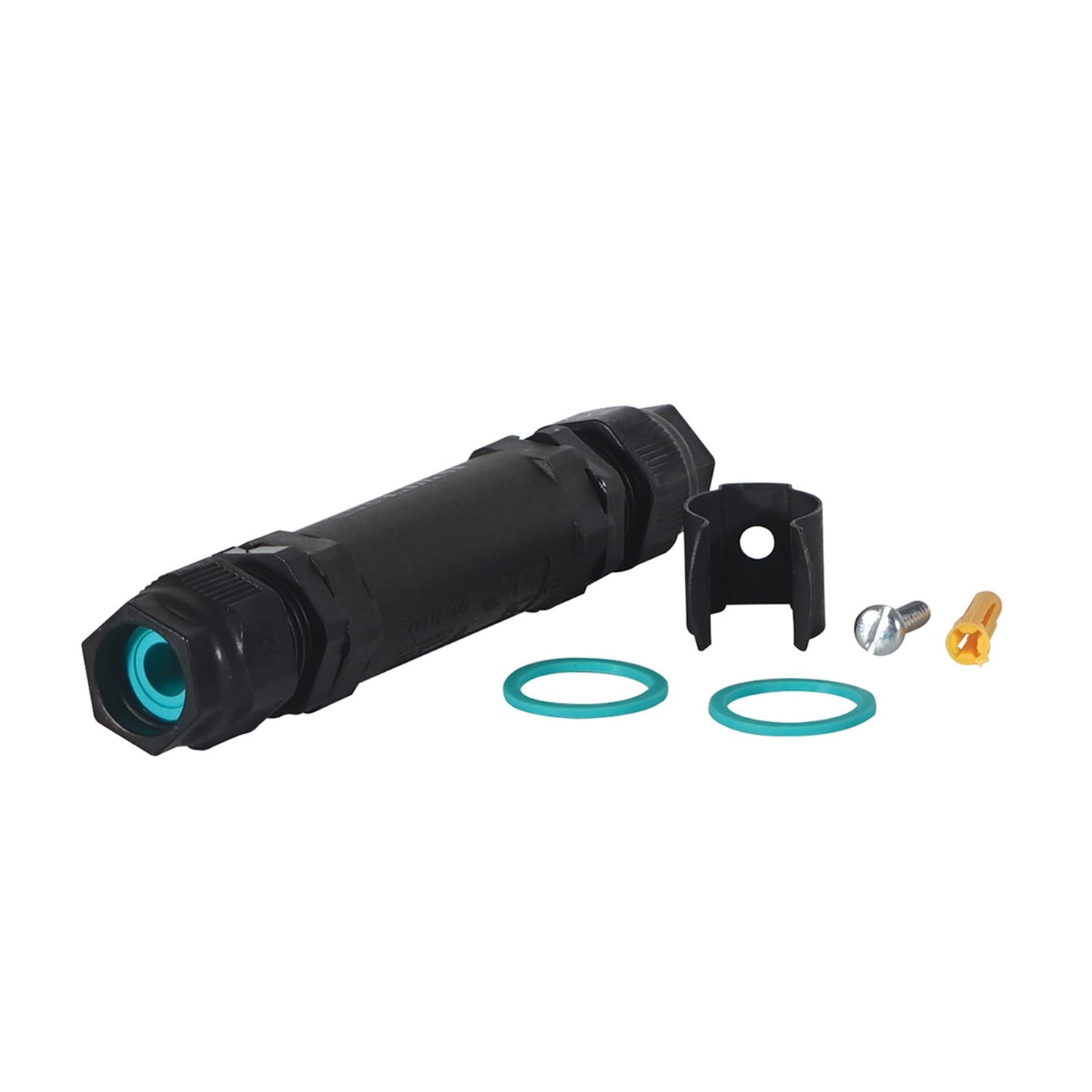 Hylec Inline TeeTube Connector 3-Pole 5-13mm TTK20BKSD - Alternate View 1