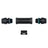 Hylec Inline TeeTube Connector 3-Pole 5-13mm TTK20BKSD - Main View
