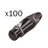 Neutrik XLR 5-Pin Female Socket Black NC5FXX-BAG-D (Pack of 100) - Alternate View 1
