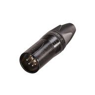 Neutrik XLR 5-Pin Male Plug Black NC5MXX-B - Main View