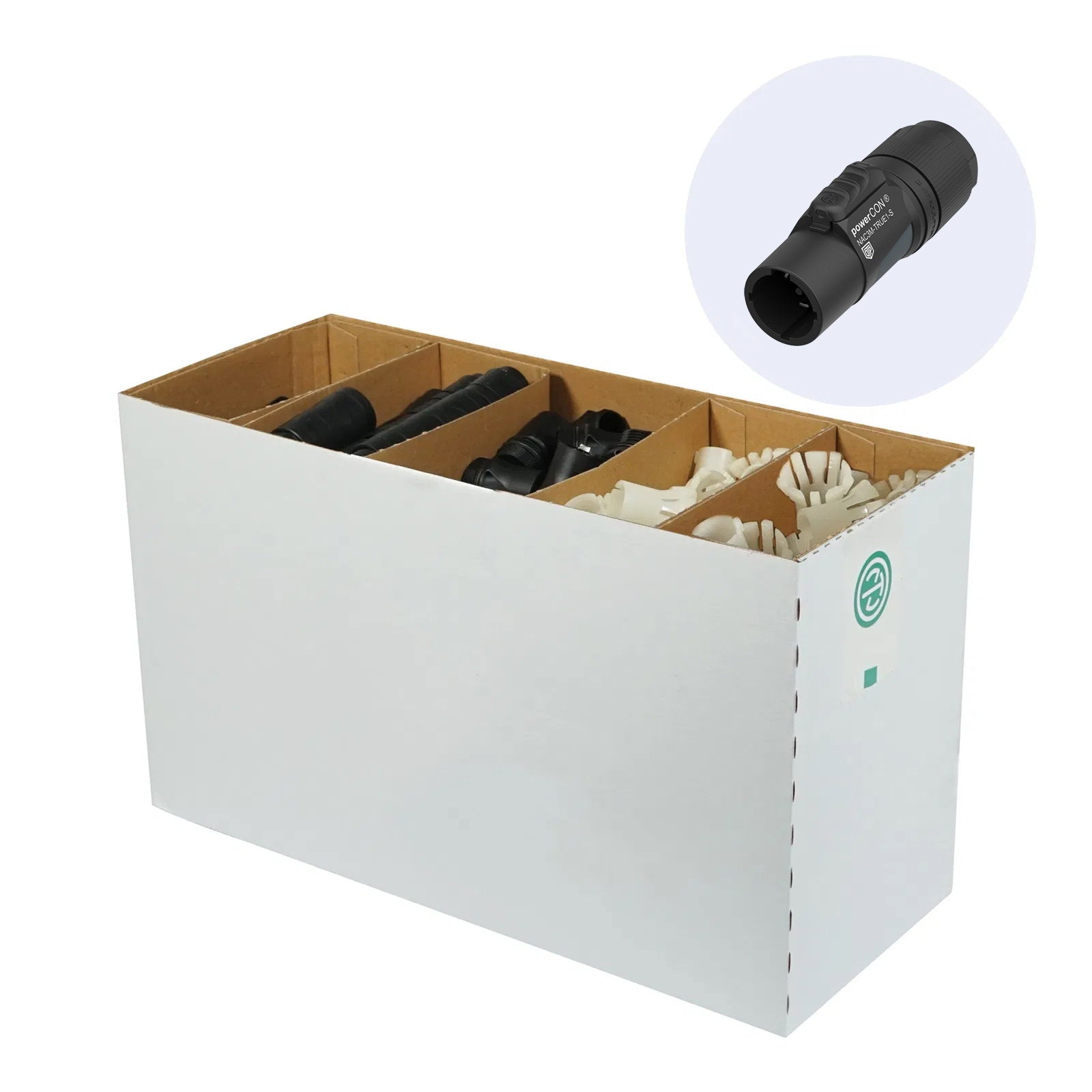 Neutrik powerCON TRUE1 Connector 6-12mm Cable NAC3M-TRUE1-S-D (Pack of 50) - Alternate View 4