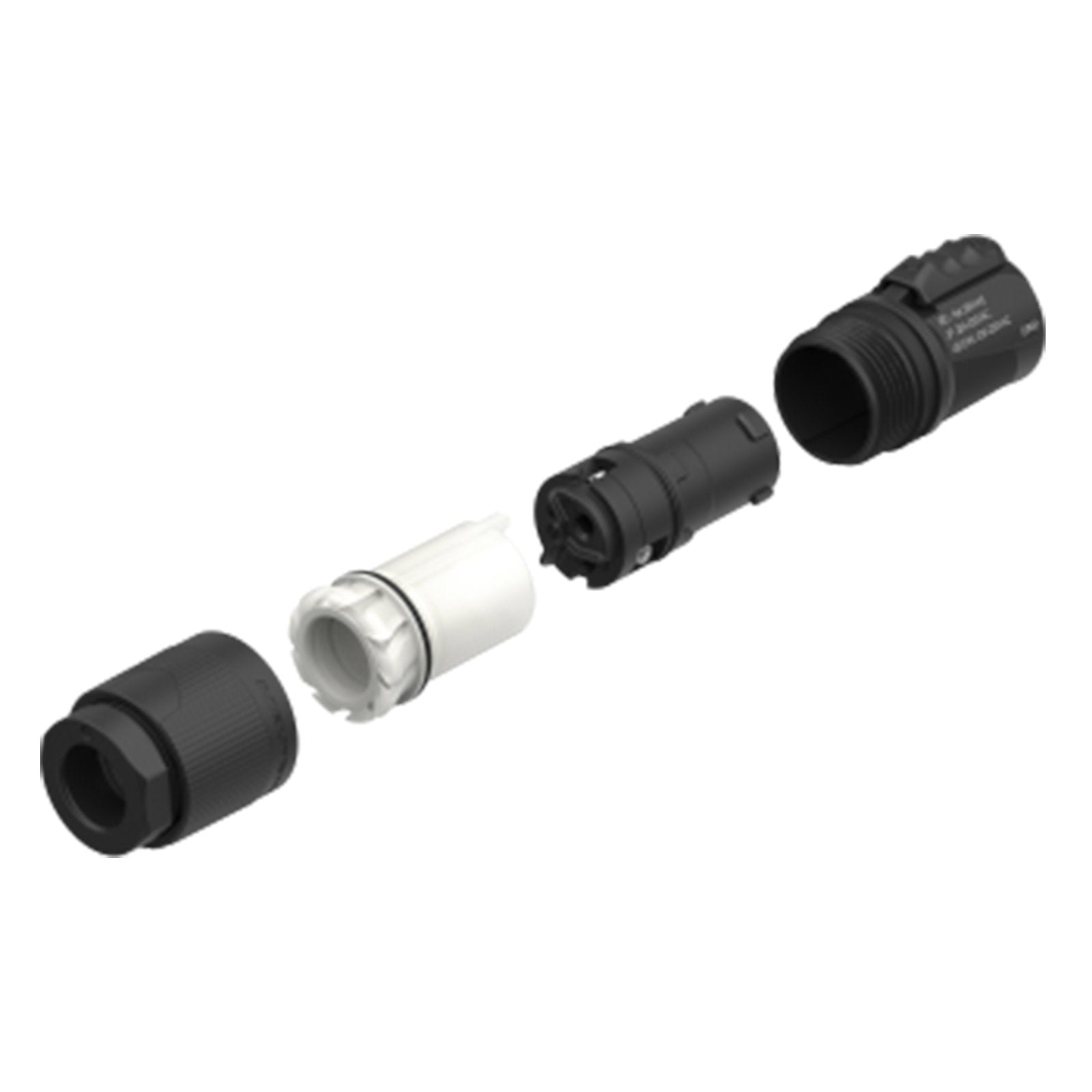 Neutrik powerCON TRUE1 Connector NAC3F-TRUE1-CG - Back Panel and Connections