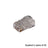 TUK RJ45 Crimp plugs CAT6 Unshielded Arc-latch Pack of 50 - Main View