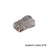TUK RJ45 Crimp plugs CAT6A Unshielded Arc-latch Pack of 50 - Main View