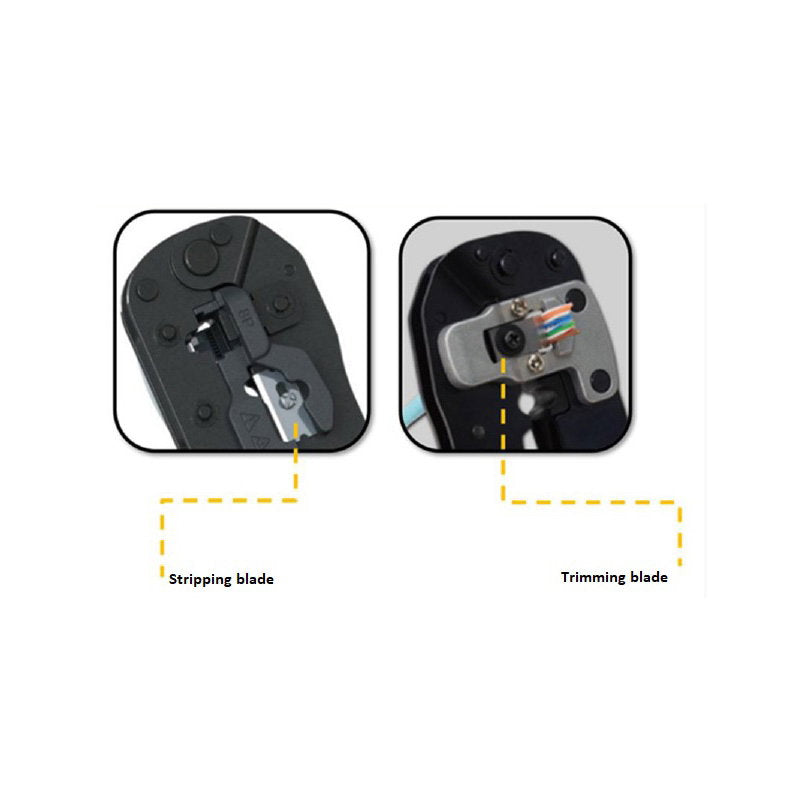TUK Speedy RJ45 Crimp Tool Contractor Grade TRCSPDY4 - Main View
