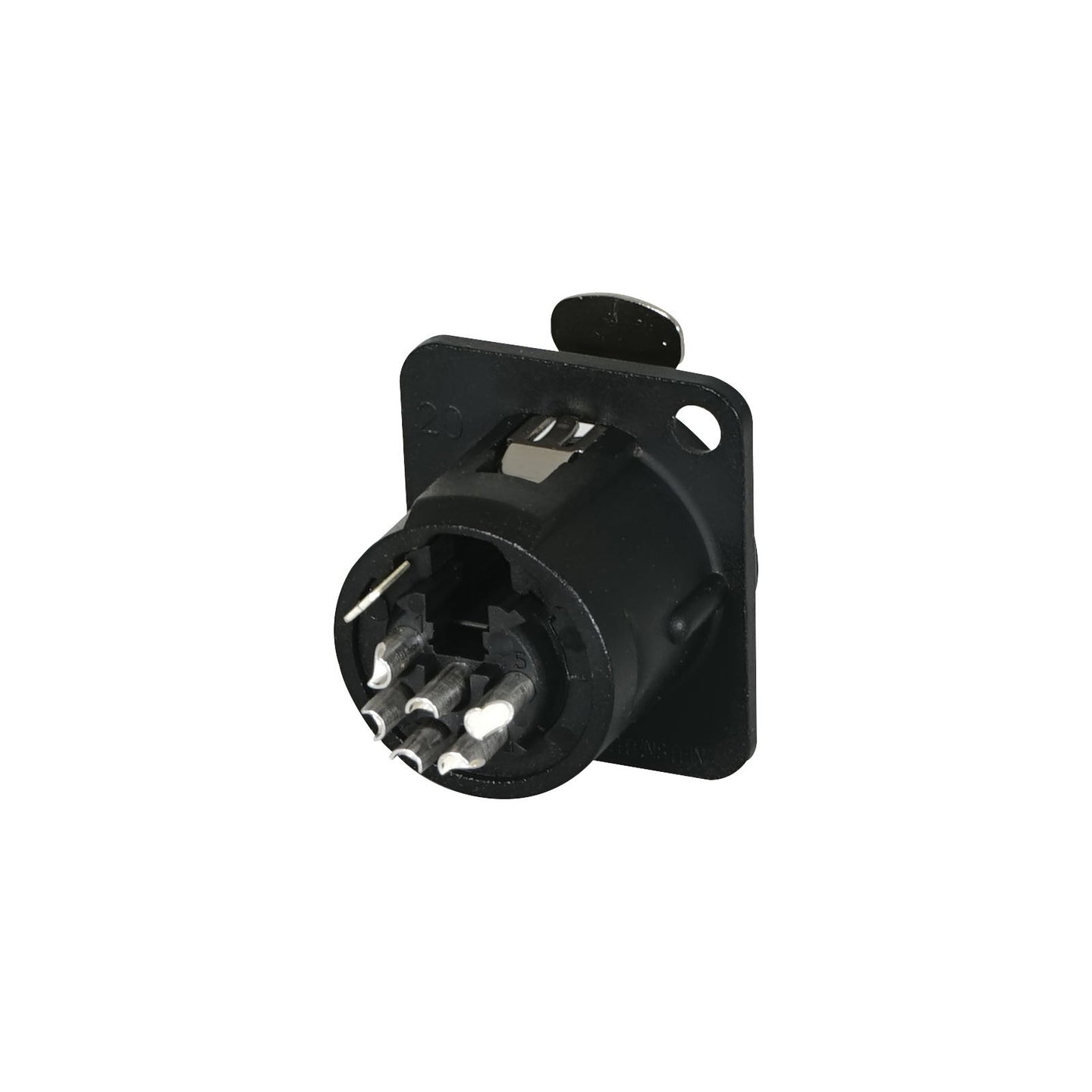 Neutrik XLR 6-Pin Female Chassis Socket NC6FD-L-BAG-1 - Main View