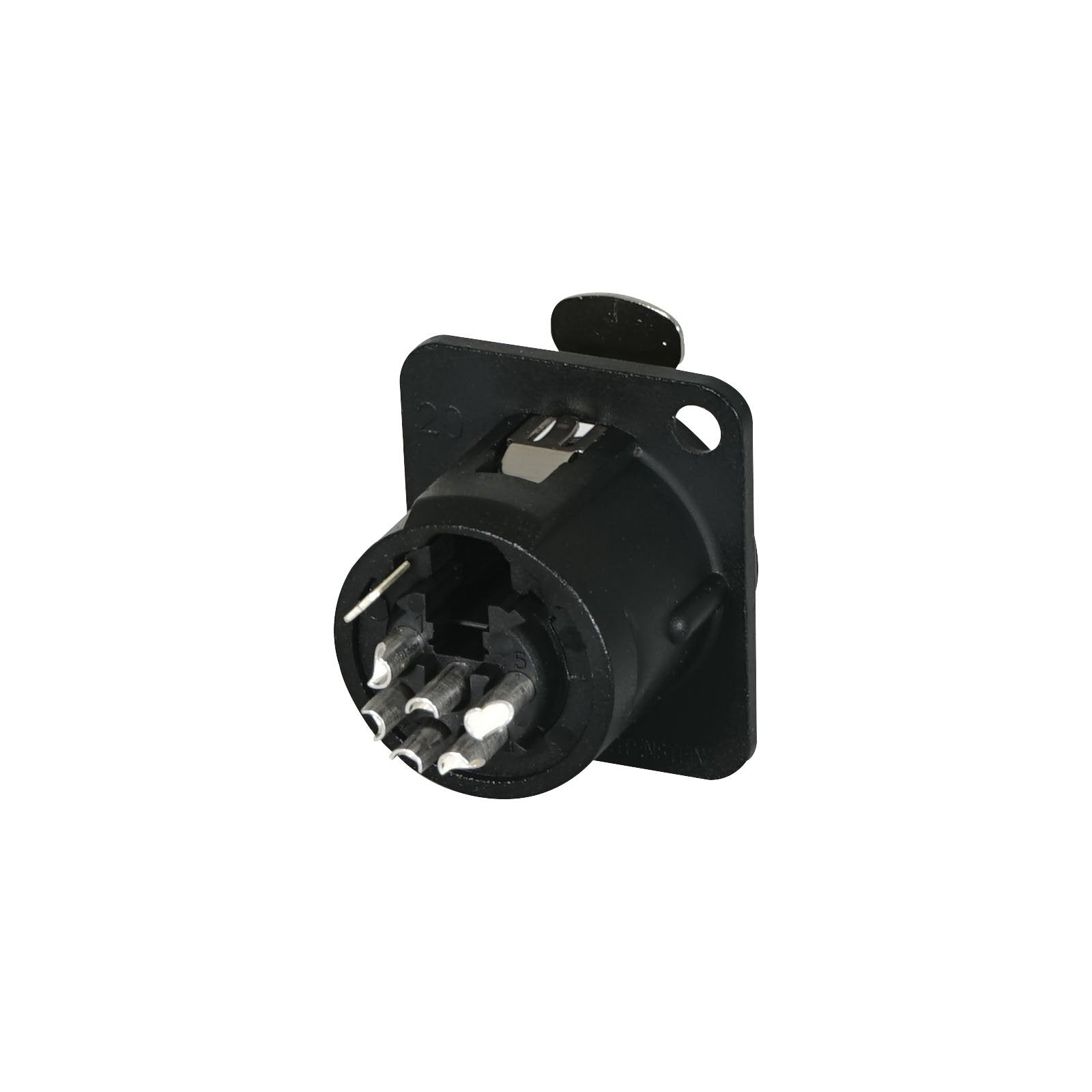 Neutrik XLR 6-Pin Female Chassis Socket NC6FD-L-BAG-1 - Main View