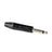 Neutrik 2-Pole 6.35mm (1/4") Black Jack Plug NP2X-BAG - Main View